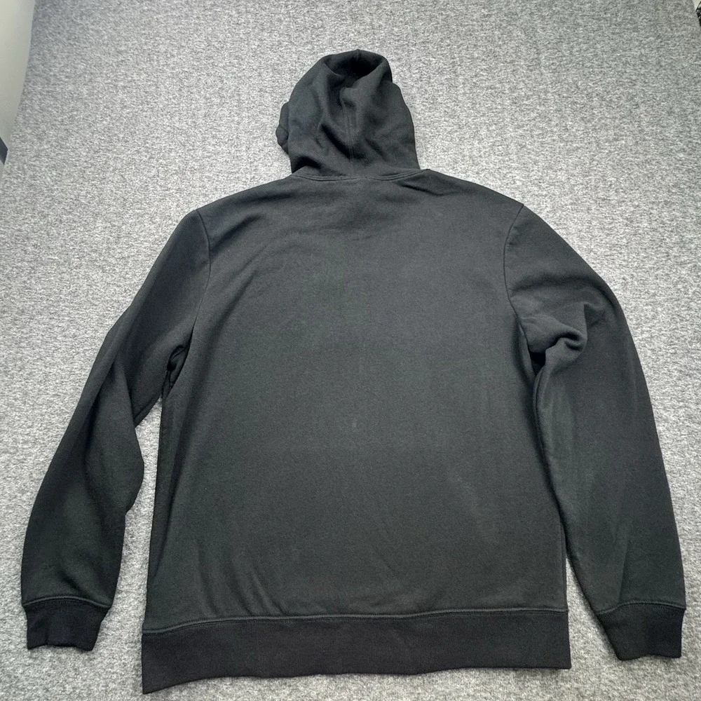 Gap Hoodie Mens‎ Sz Large Black Big Logo Spellout Pullover